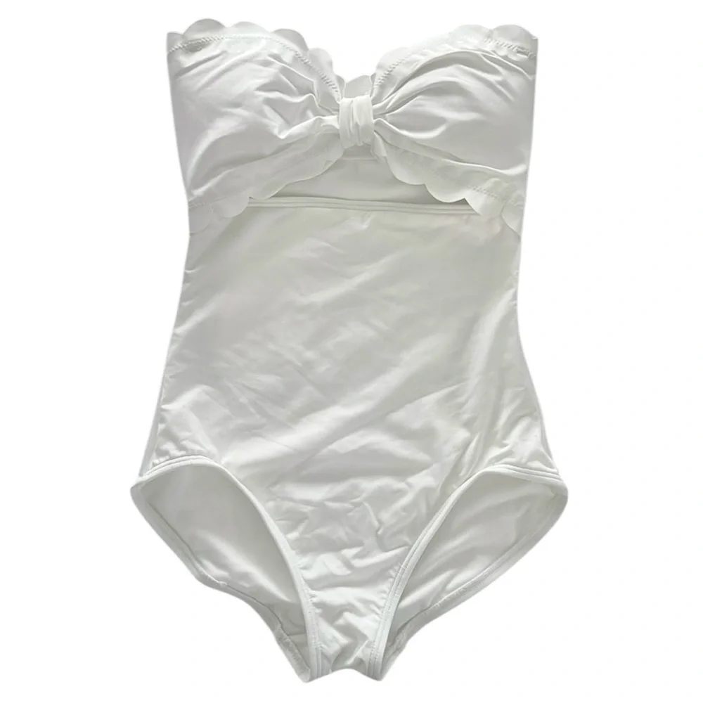 Kate Spade Scalloped Cutout One Piece